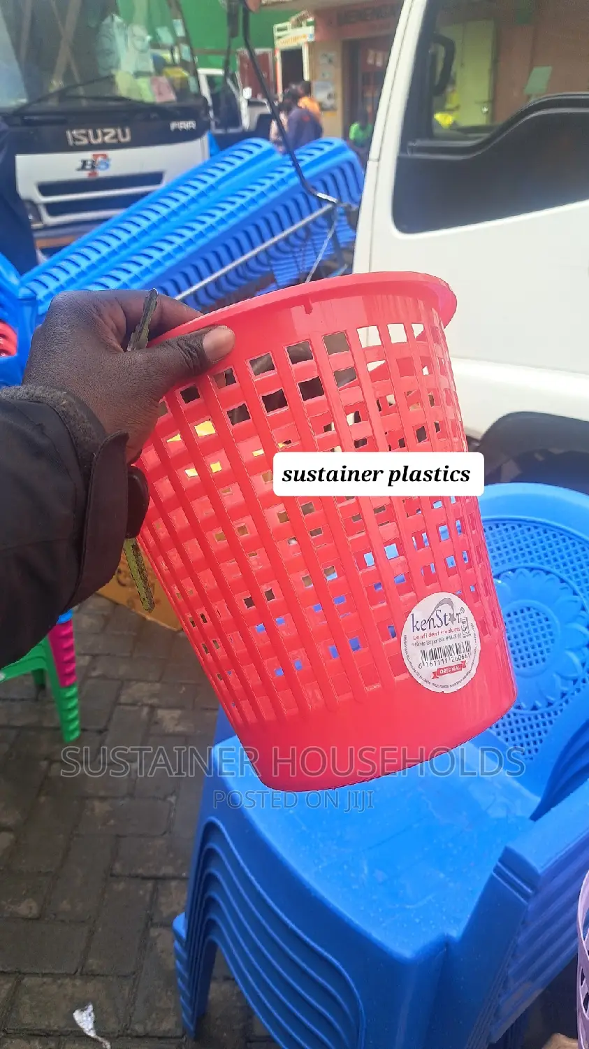 Medium Plastic Waste Bin