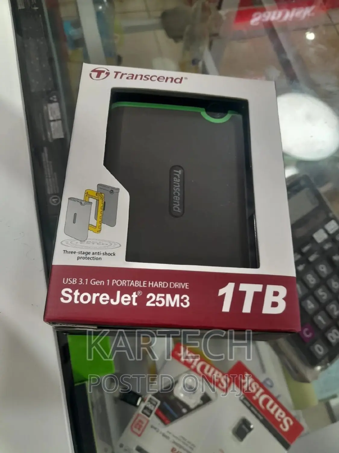 Transcend External Harddisk - 1tb(1000 Gb)