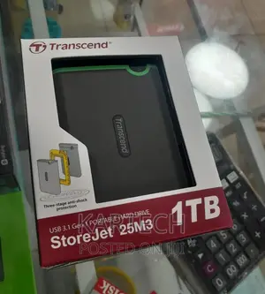 1tb Transcend External Hard Disk