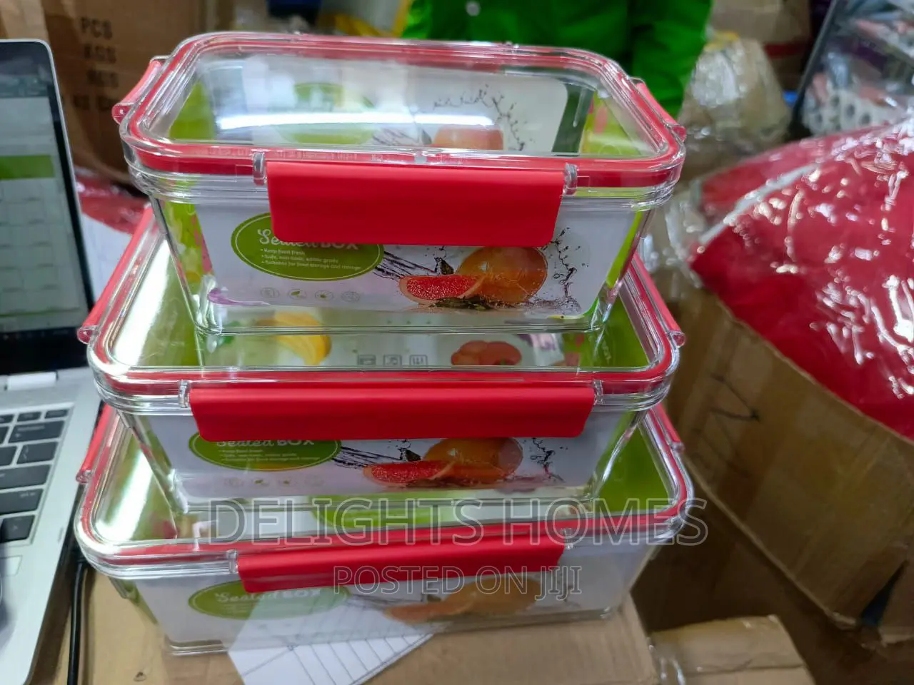 Clear Acrylic Food Storage Container