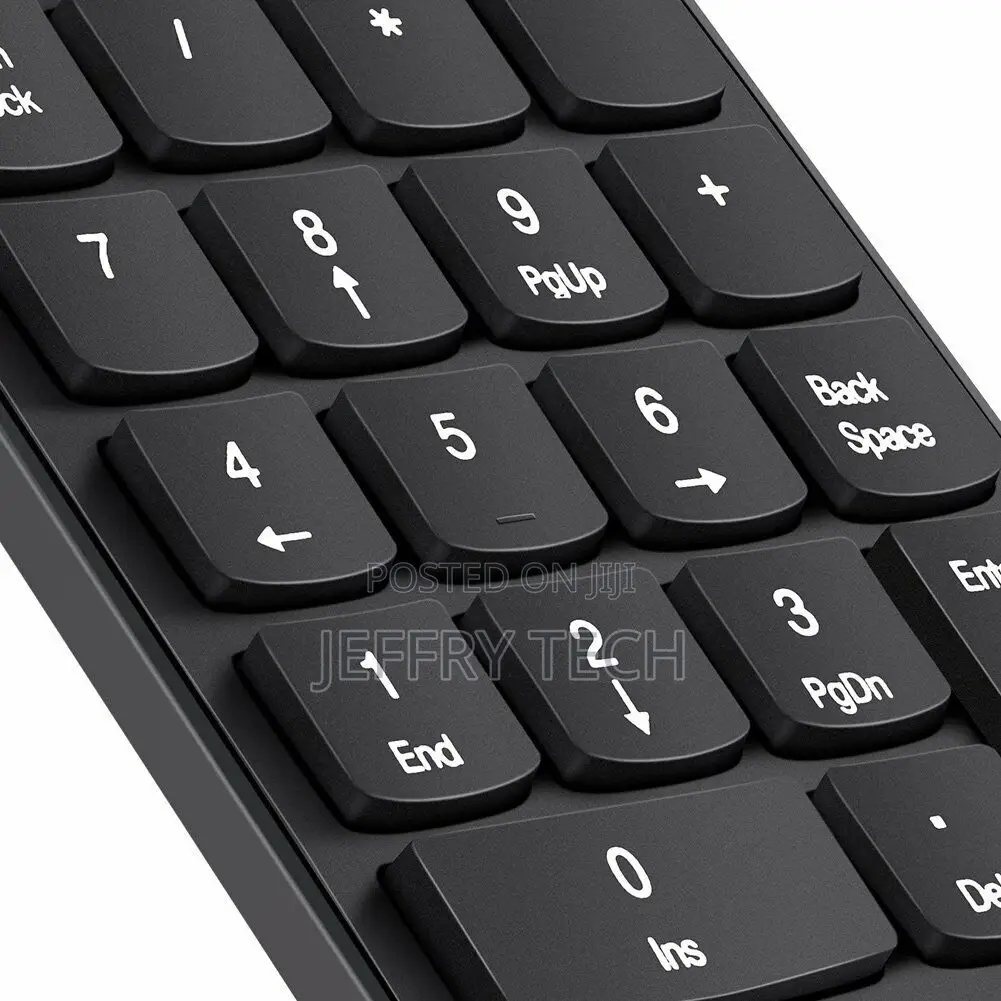 Wireless Numeric Keypad Cordless Number Keyboard Pad 18 Keys