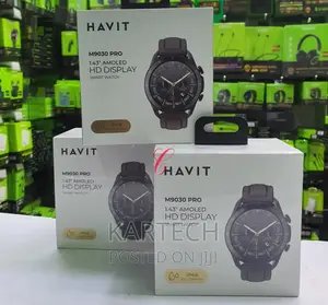 Havit M9030 Pro Amoled Screen HD Display Smart Watch