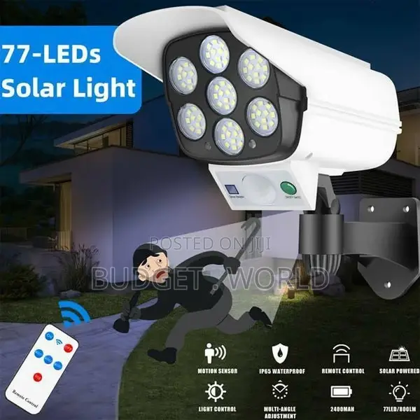 Solar Remote Control Induction Street Light,Security Camera