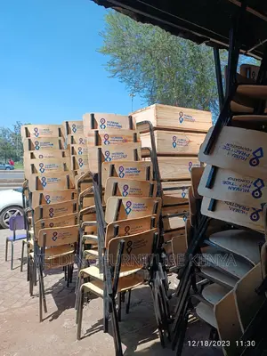School Lockers and Chairs