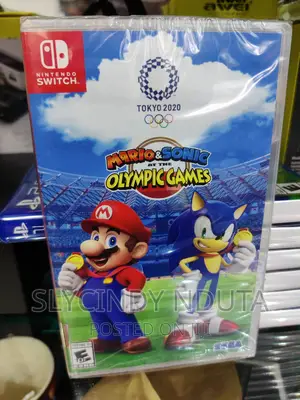 Nintendo Switch Mario and Sonic at the Olympic Games