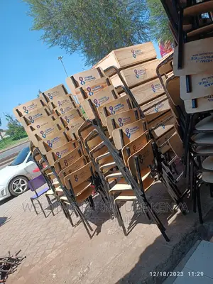 School Lockers and Chairs