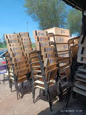 School Lockers and Chairs