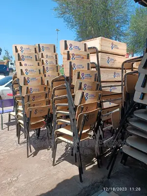 School Lockers and Chairs