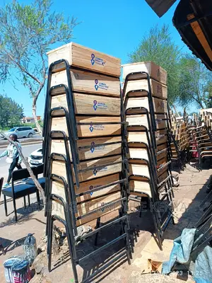 School Lockers and Chairs