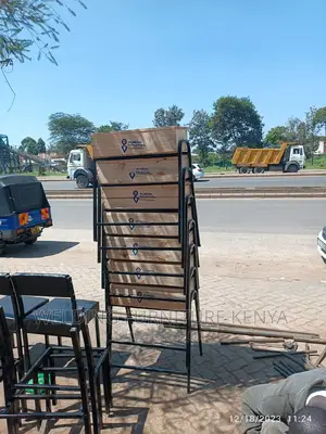 School Lockers and Chairs
