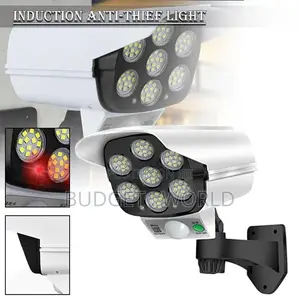 Motion Sensor Security Dummy Camera Wireless Outdoor Light