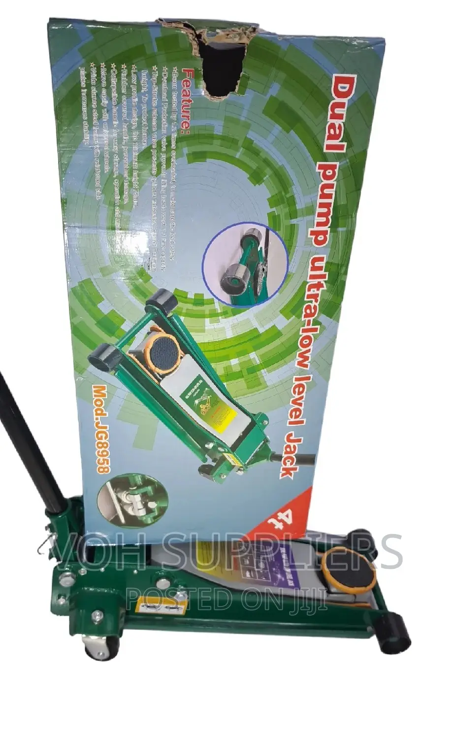 Heavy Duty Low Profile 4tonne Trolley Jack