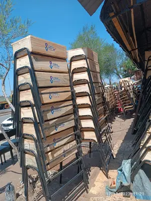 School Lockers and Chairs