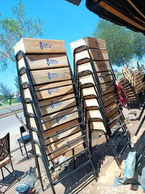 School Lockers and Chairs