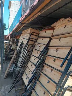 School Lockers and Chairs