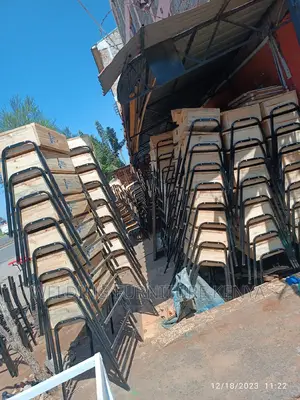 School Lockers and Chairs