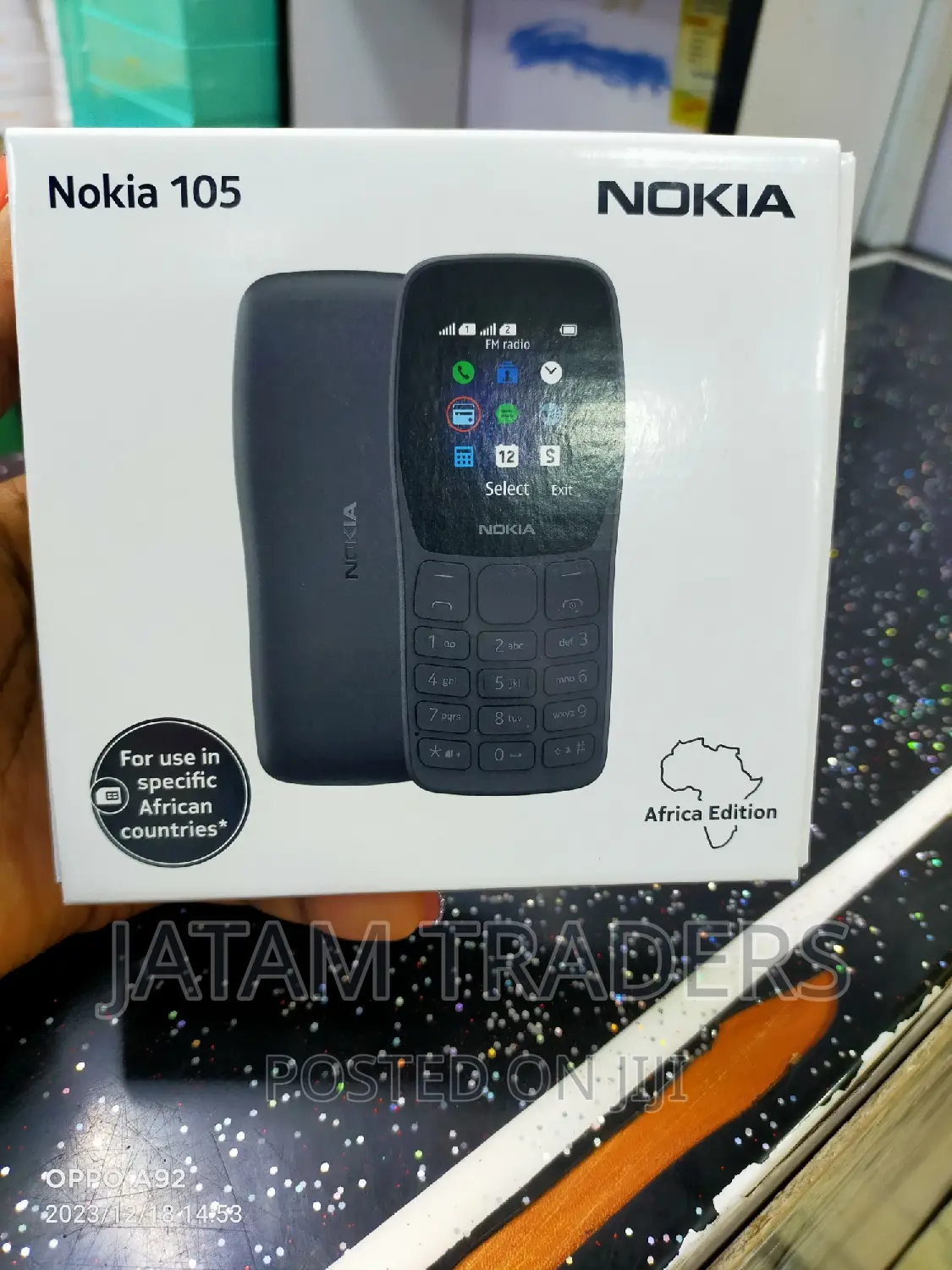 New Nokia 105 Blue