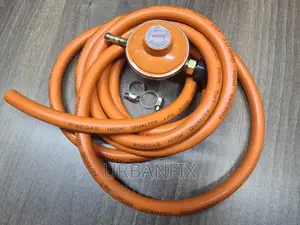 6kg Gas Regulator With 2 Meters Gas Pipe and 2 Clips