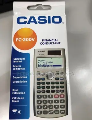 Casio Calculator Financial Calculator Casio Fc-200v Fc200v