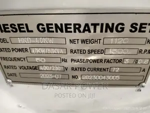 Hisaki Generators 50kva