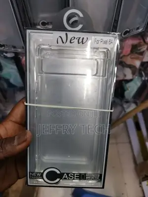 Google Pixel 6A Airbag Shockproof Protection Clear Case