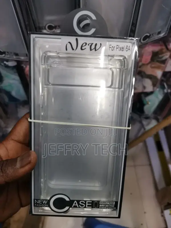 Google Pixel 6A Airbag Shockproof Protection Clear Case
