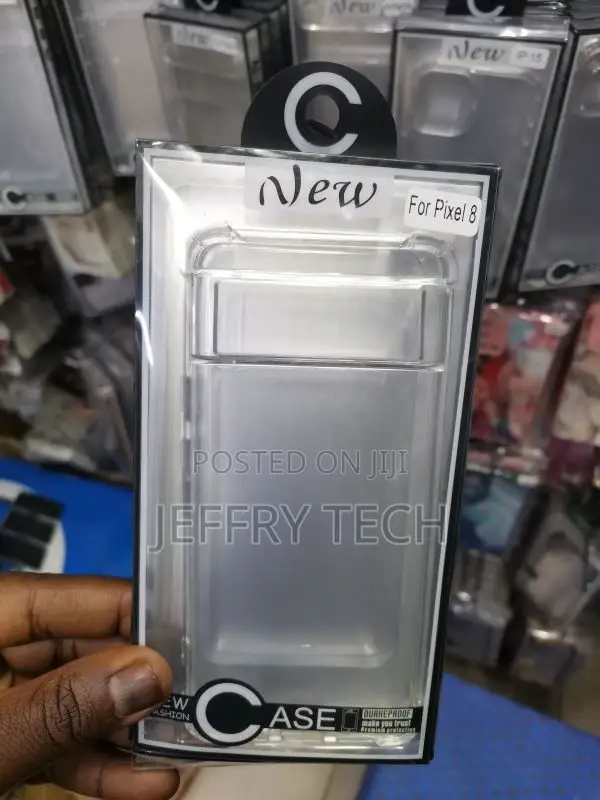 Google Pixel 8 Case, Clear Silicone Shockproof