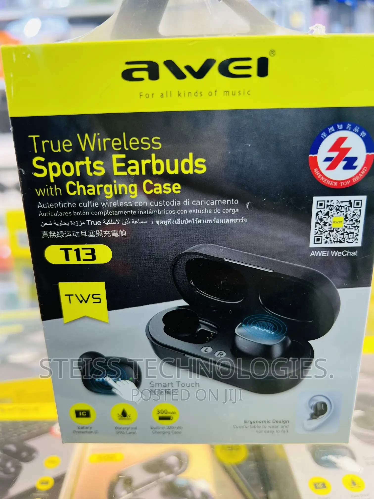 Awei T13 Wireless Earbuds.