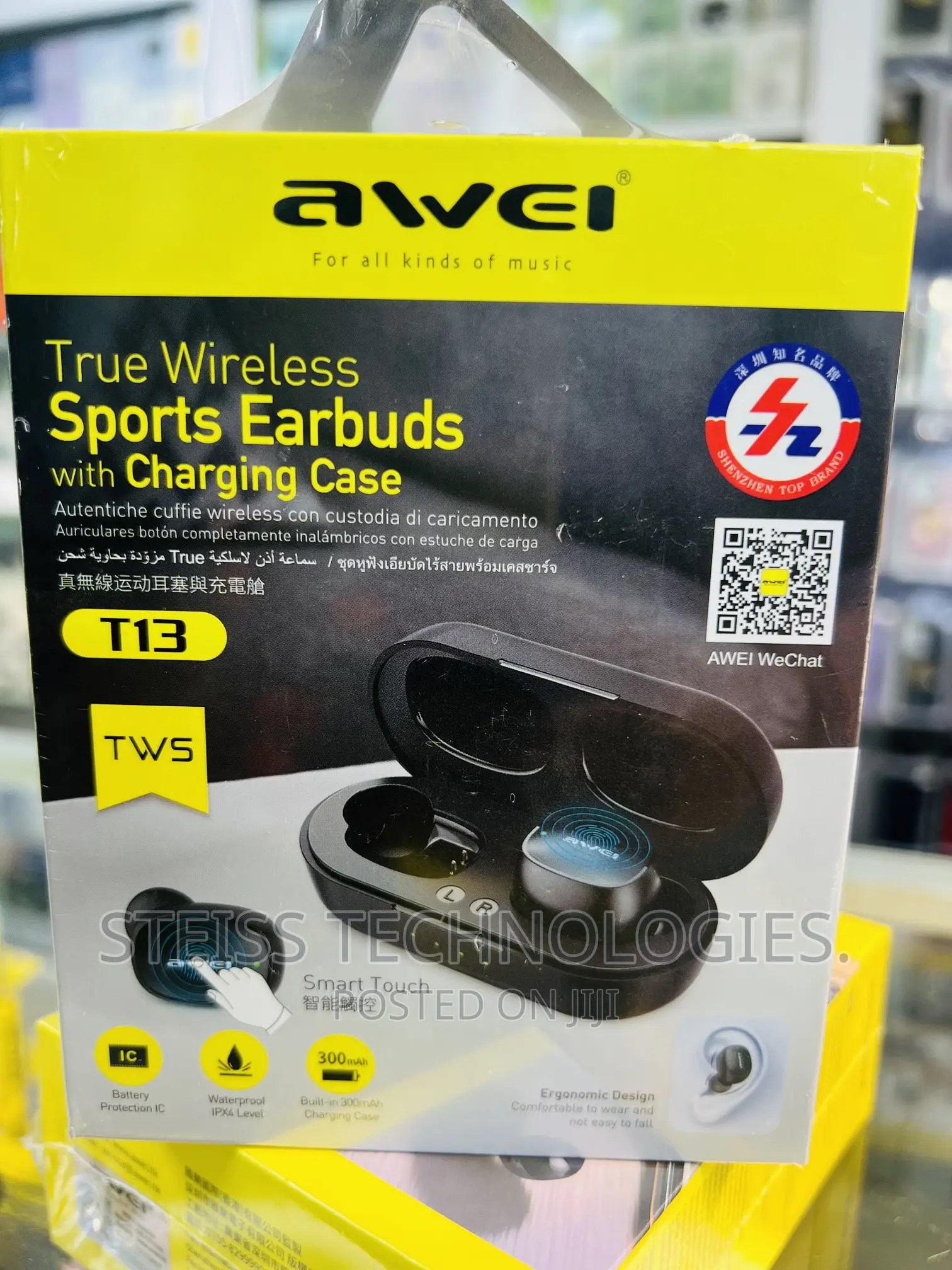 Awei T13 Wireless Earbuds.