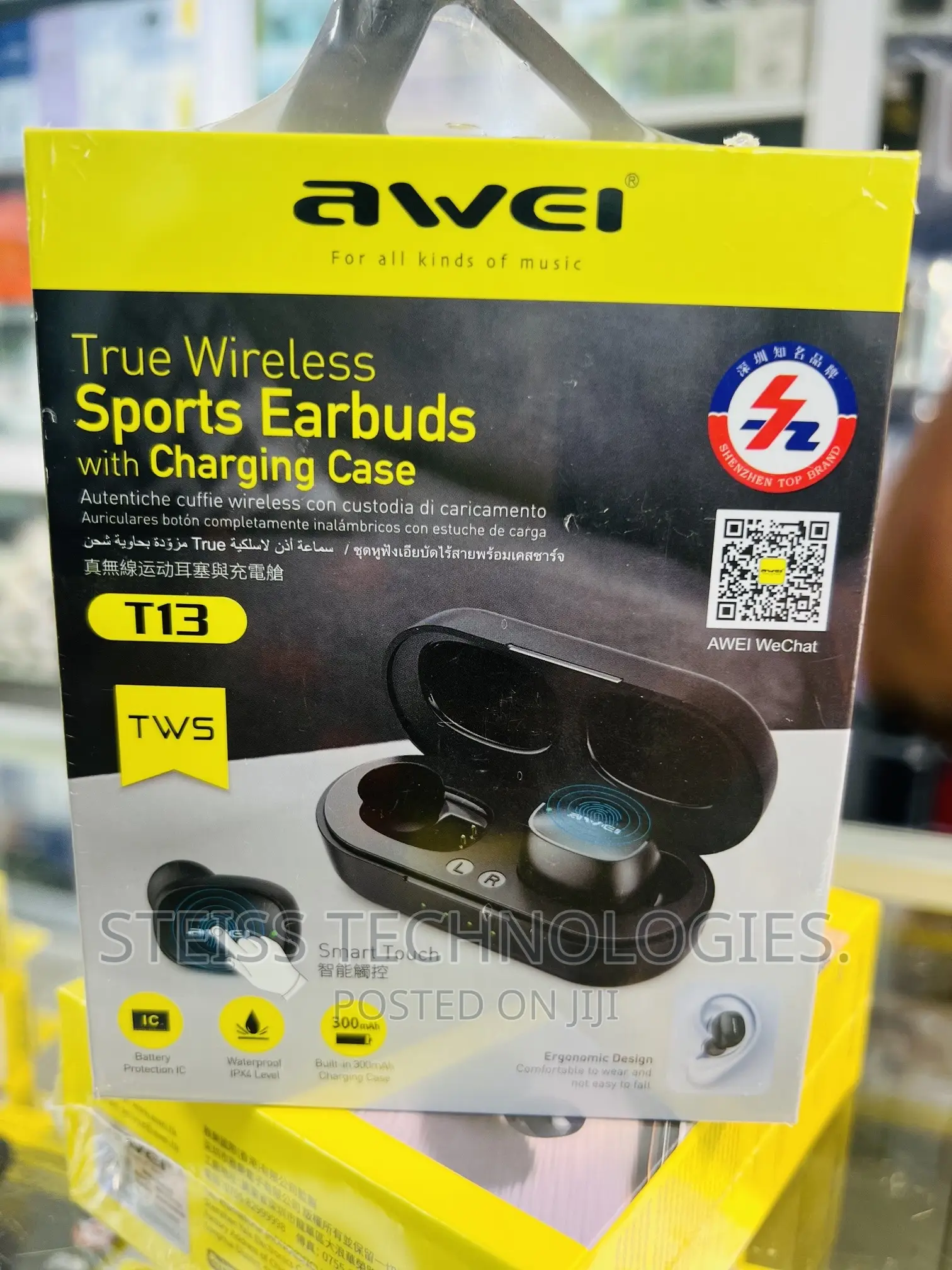 Awei T13 Wireless Earbuds.