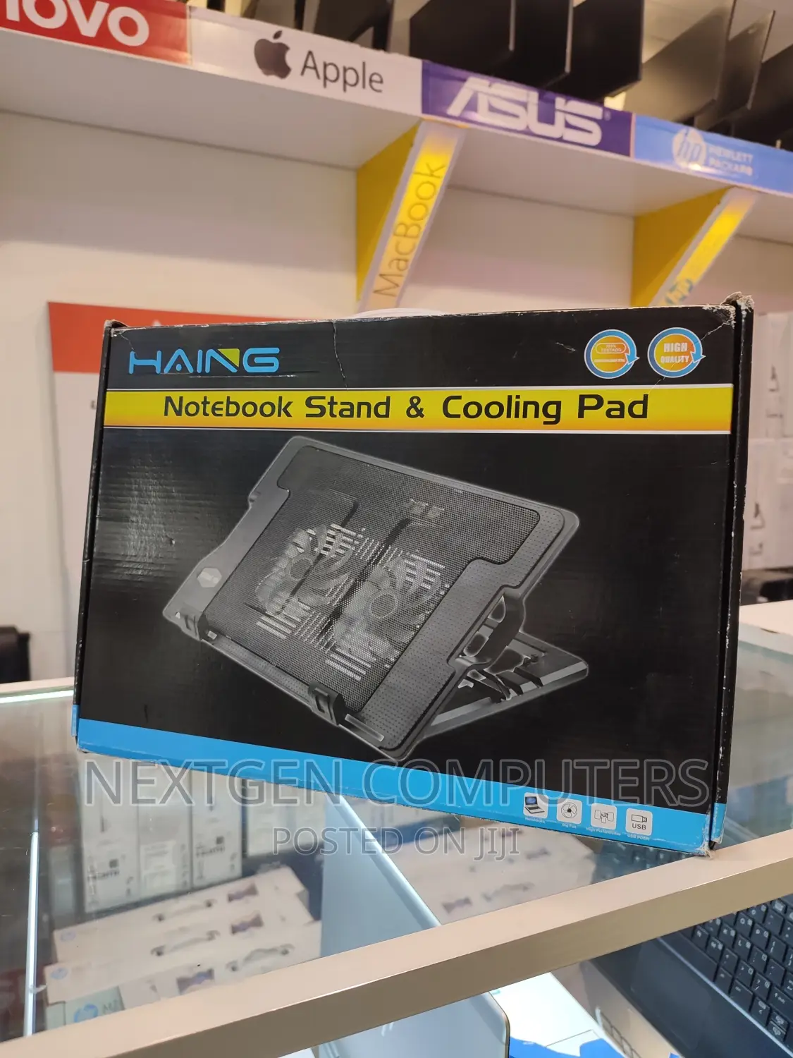 HAING Notebook Cooler/Notebook Stand and Cooling Pad