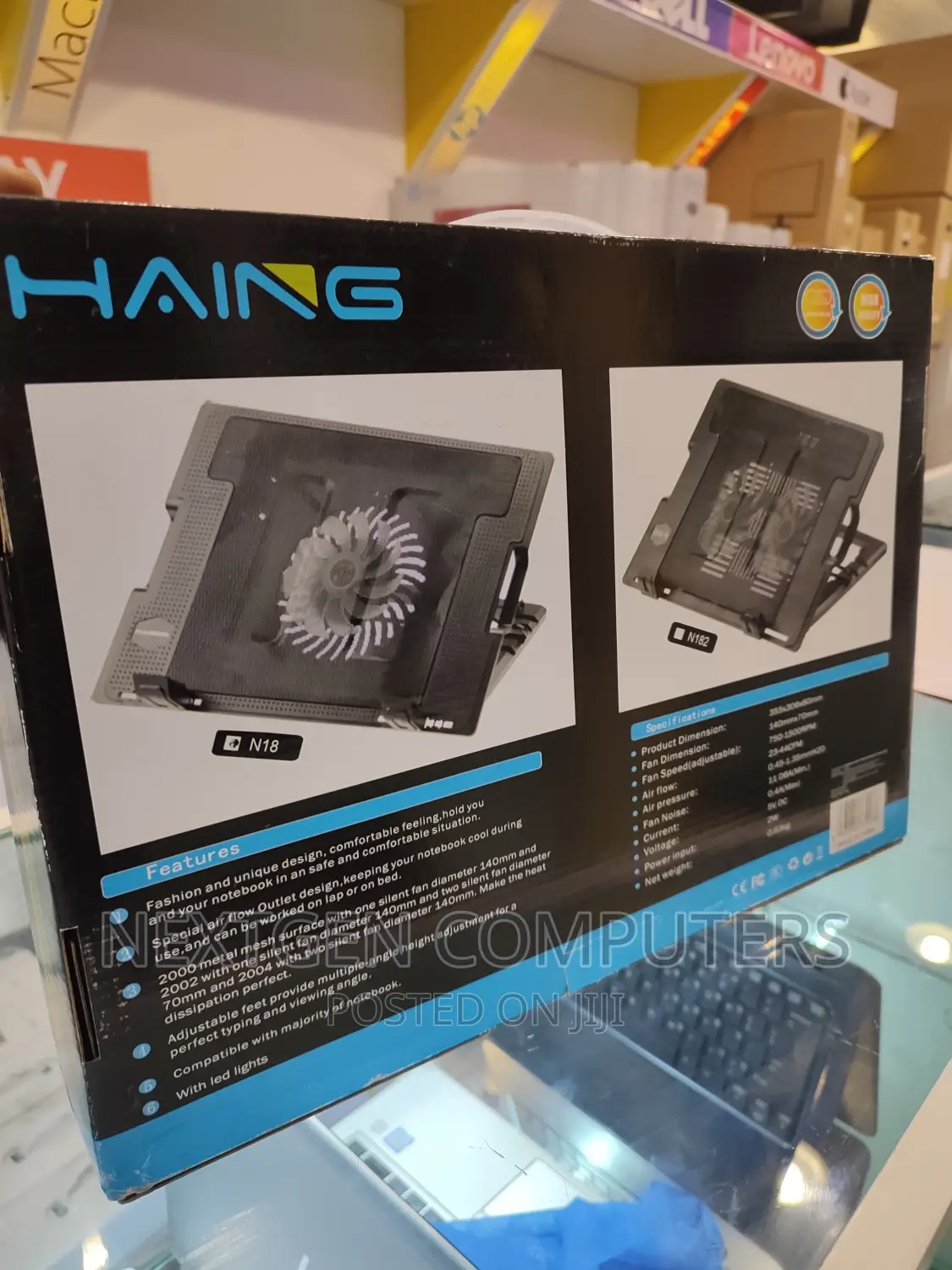 HAING Notebook Cooler/Notebook Stand and Cooling Pad