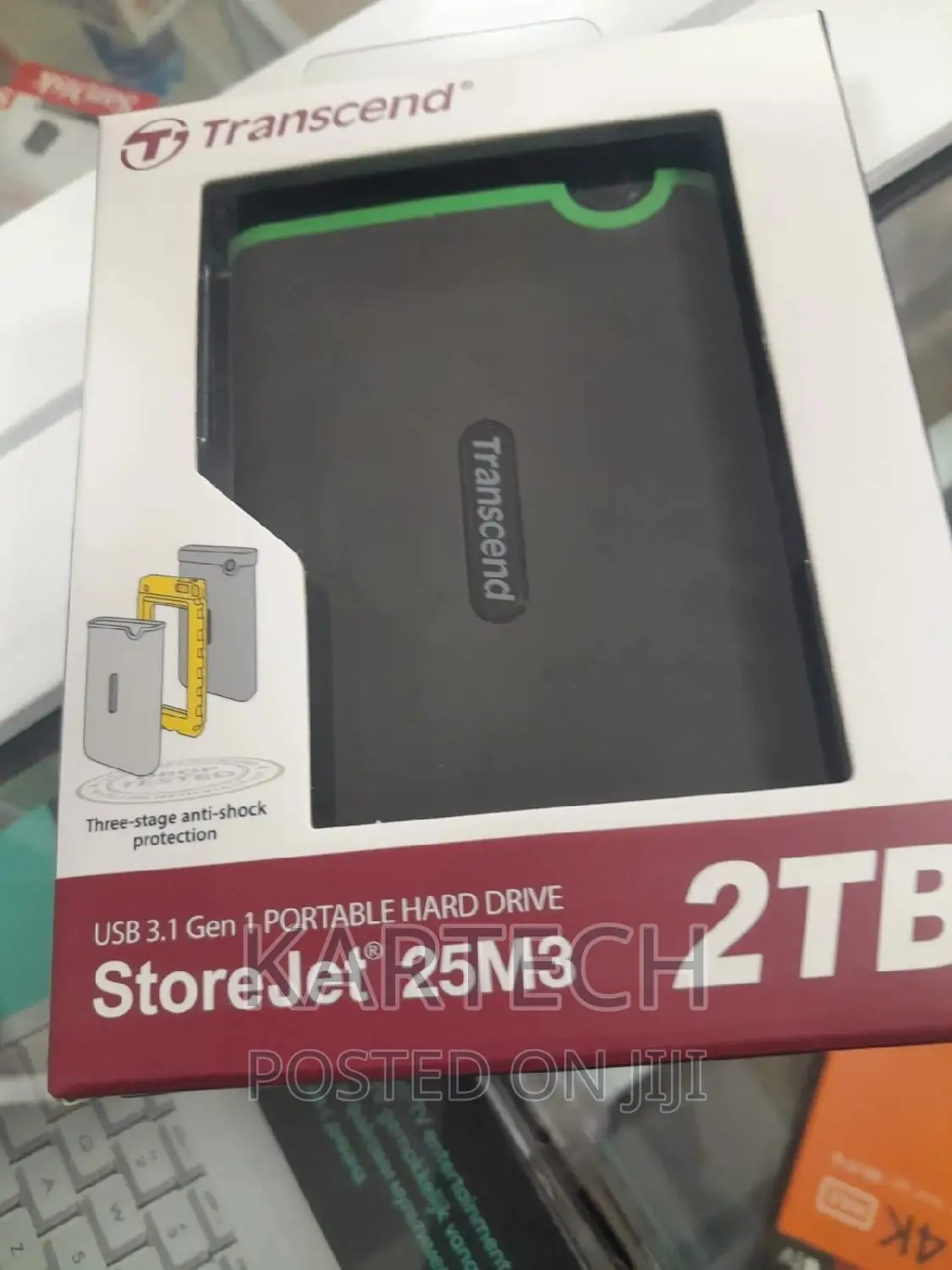 2 Tb Transcend External Harddisk