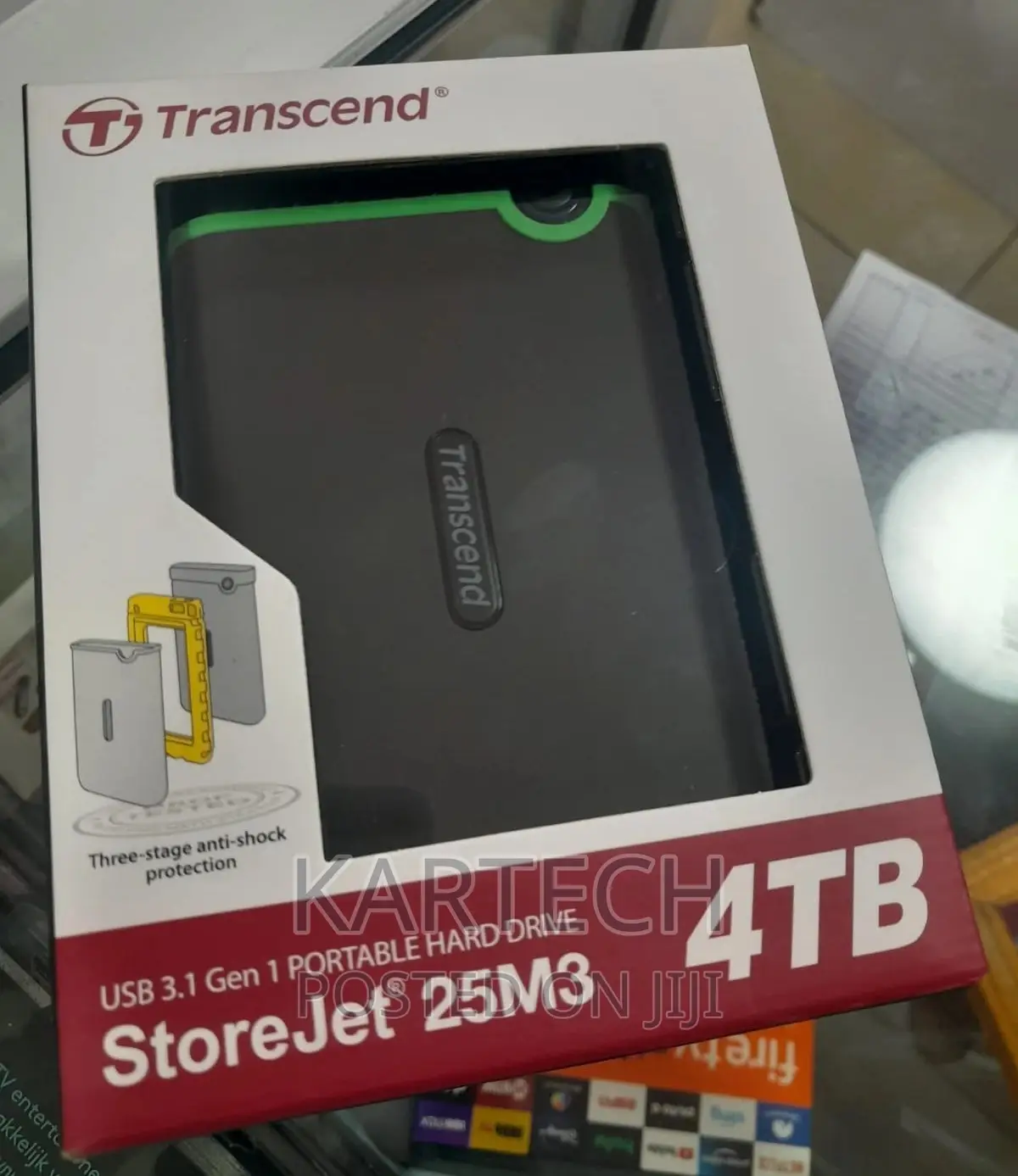 Transcend External Hard Disk - 4tb