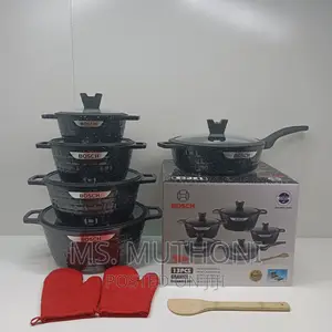 Premium Quality 13pc Cookware With Silicon Lids