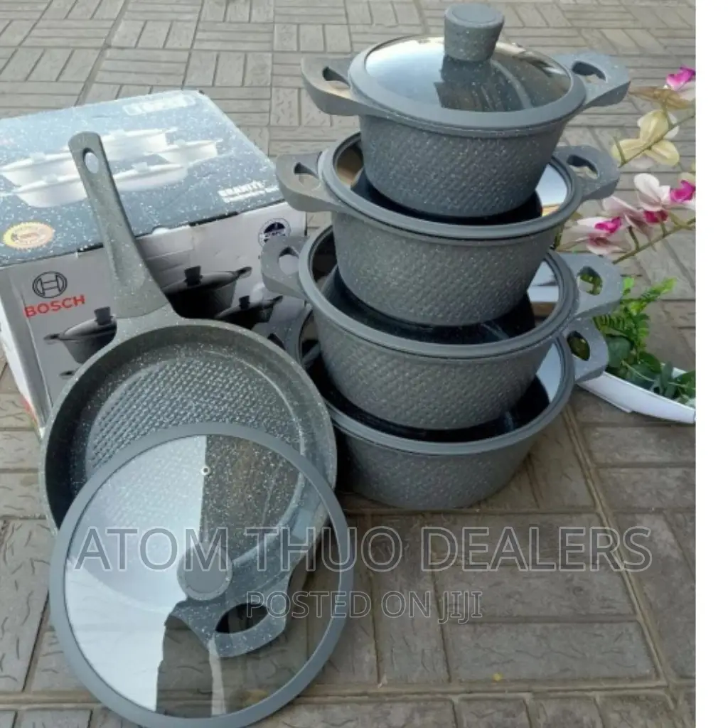 10 Pc's Botch Silicon Cookware Set 