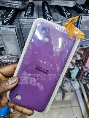 Purple Silicone Back Cover for Realme C11