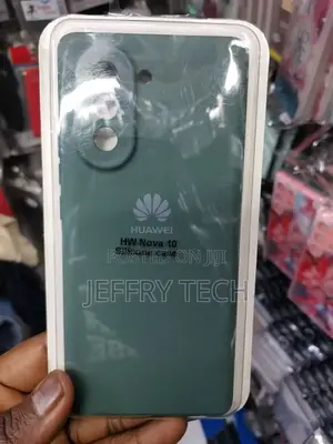 Case for Huawei Nova 10, Silicone, Dark Green