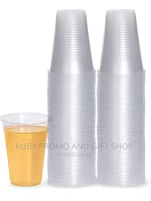 1250 Pieces 200ml Disposable Clear Plastic Dispenser Cups