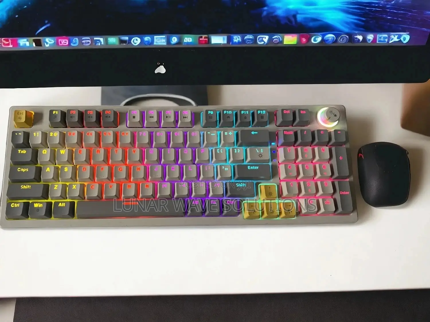 Novelty Aesthetic Design Mechanical Backlit Keyboard