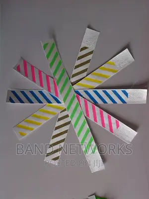 Stripped Secure Event Wristbands Hotel Wristbands Tags