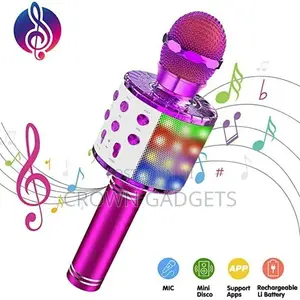 WS858 Wireless Karaoke Microphone Portable Bluetooth KTV