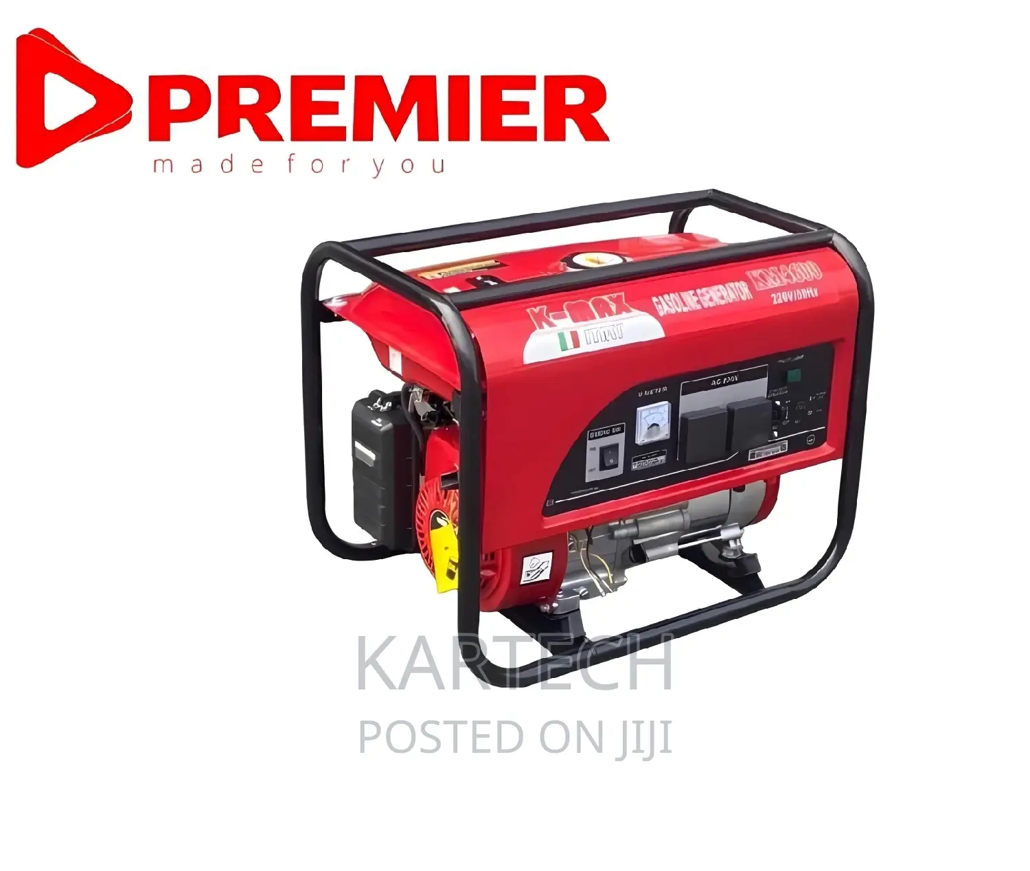 KING MAX Manual/Recoil Start 2.4KVA Petrol Generator KM4600
