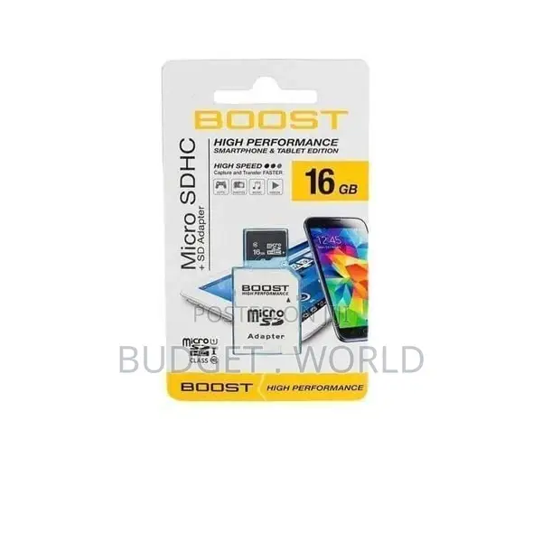 16GB Micro SD- Boost Memory Card Good Quality