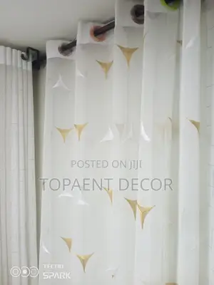 White and Gold Sheers White and Gold Sheers