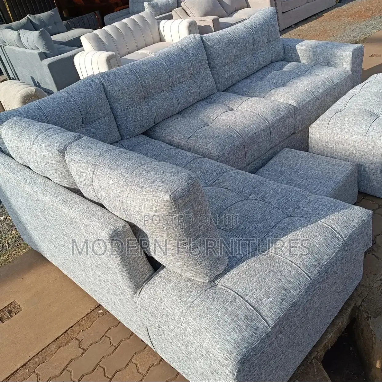 Elegant 6 Seater Sofa