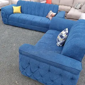 Blue 5 Seater Sofa
