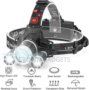 Headlamp Rechargeable