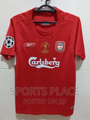 Liverpool Istanbul 2005 Final Retro Collectable Jersey