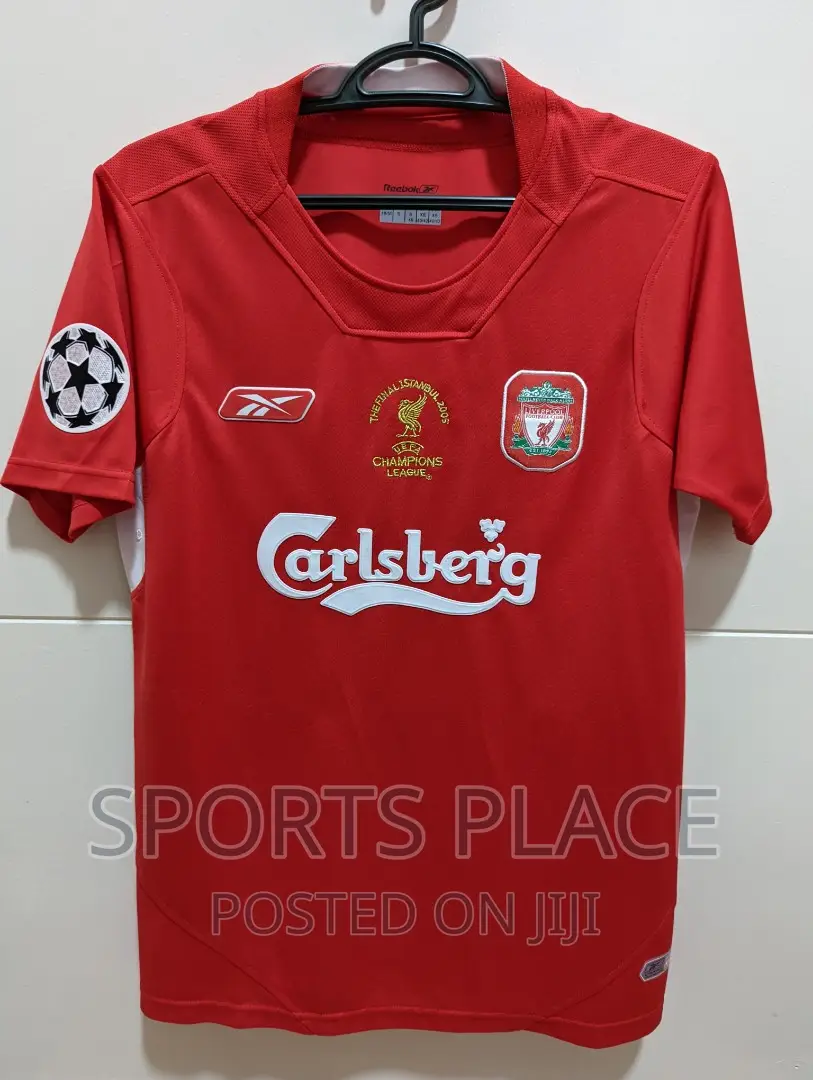 Liverpool Istanbul 2005 Final Retro Collectable Jersey